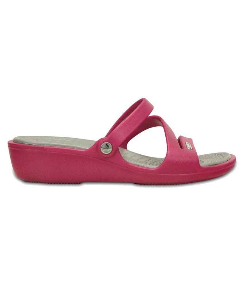 crocs canvas flats