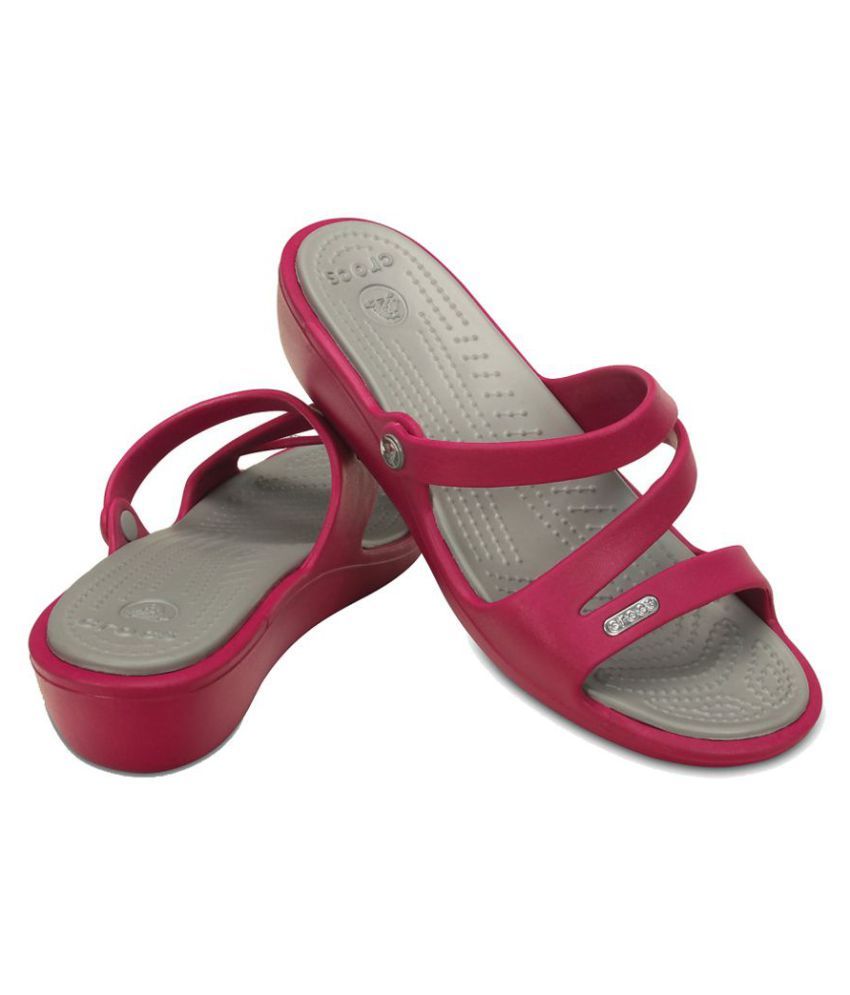 crocs canvas flats
