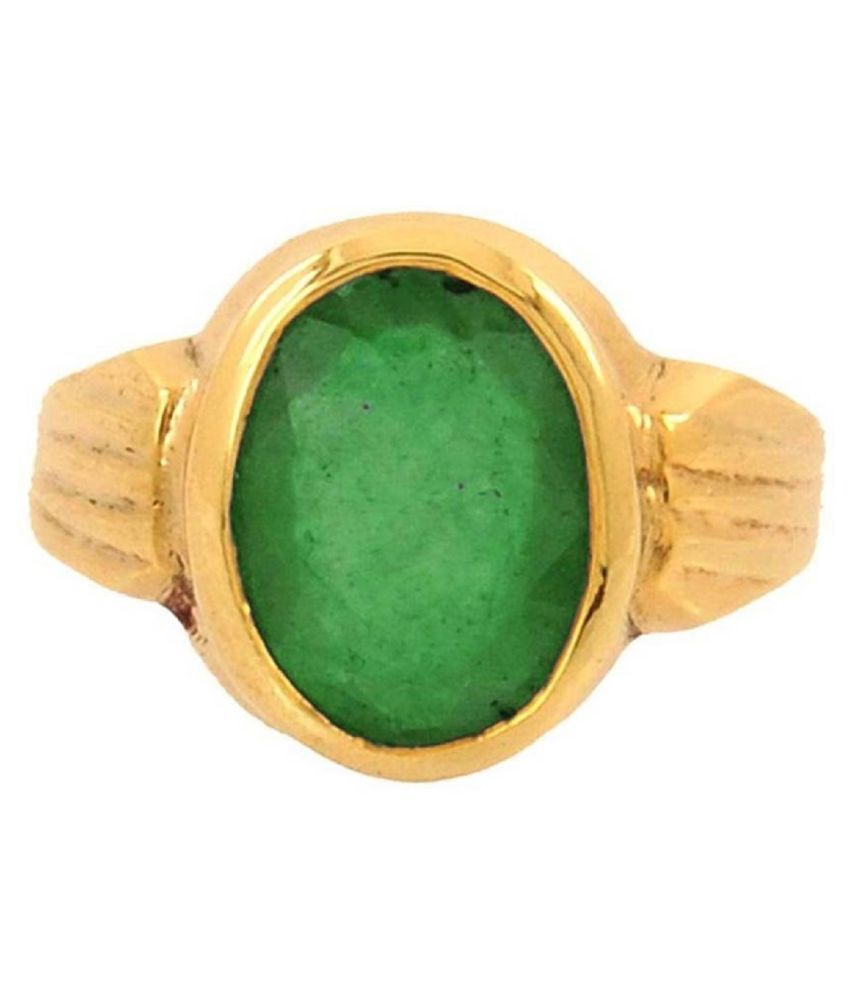 Emerald Panna 6.25 Ratti Emerald Natural Stone: Buy Emerald Panna 6.25 ...