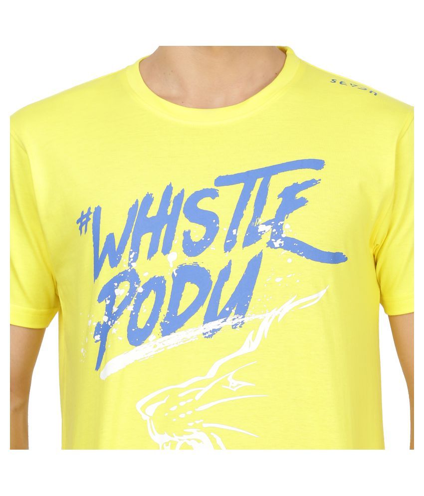 dhoni csk tshirt