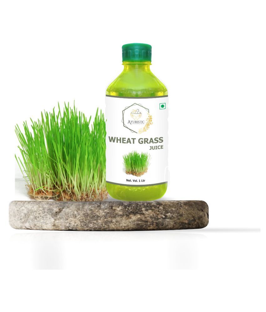 Ayuristic Wheat grass juice Liquid 1 l Pack Of 1 Buy Ayuristic Wheat
