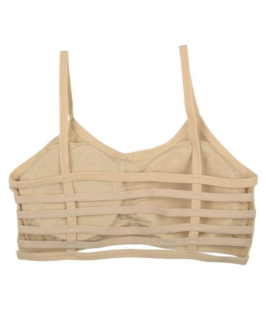 Buy ComfyStyle Cotton Lycra Shaping Bra - Beige Online at Best Prices ...