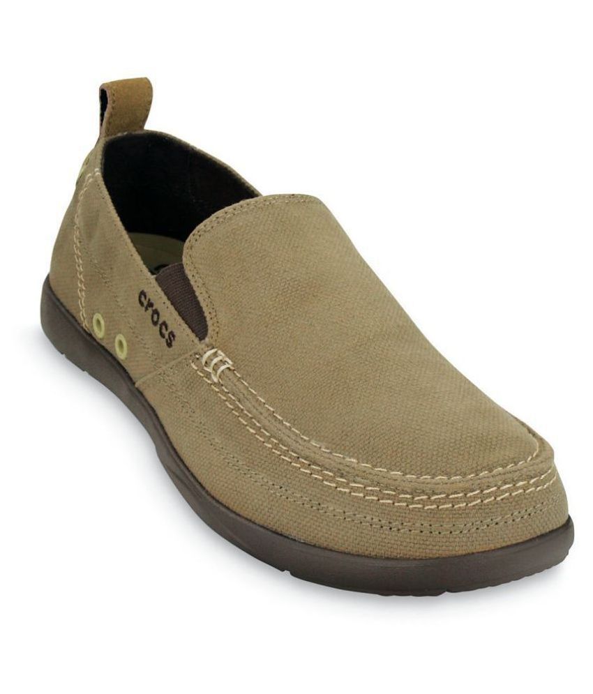 Crocs Brown Loafers - Buy Crocs Brown 