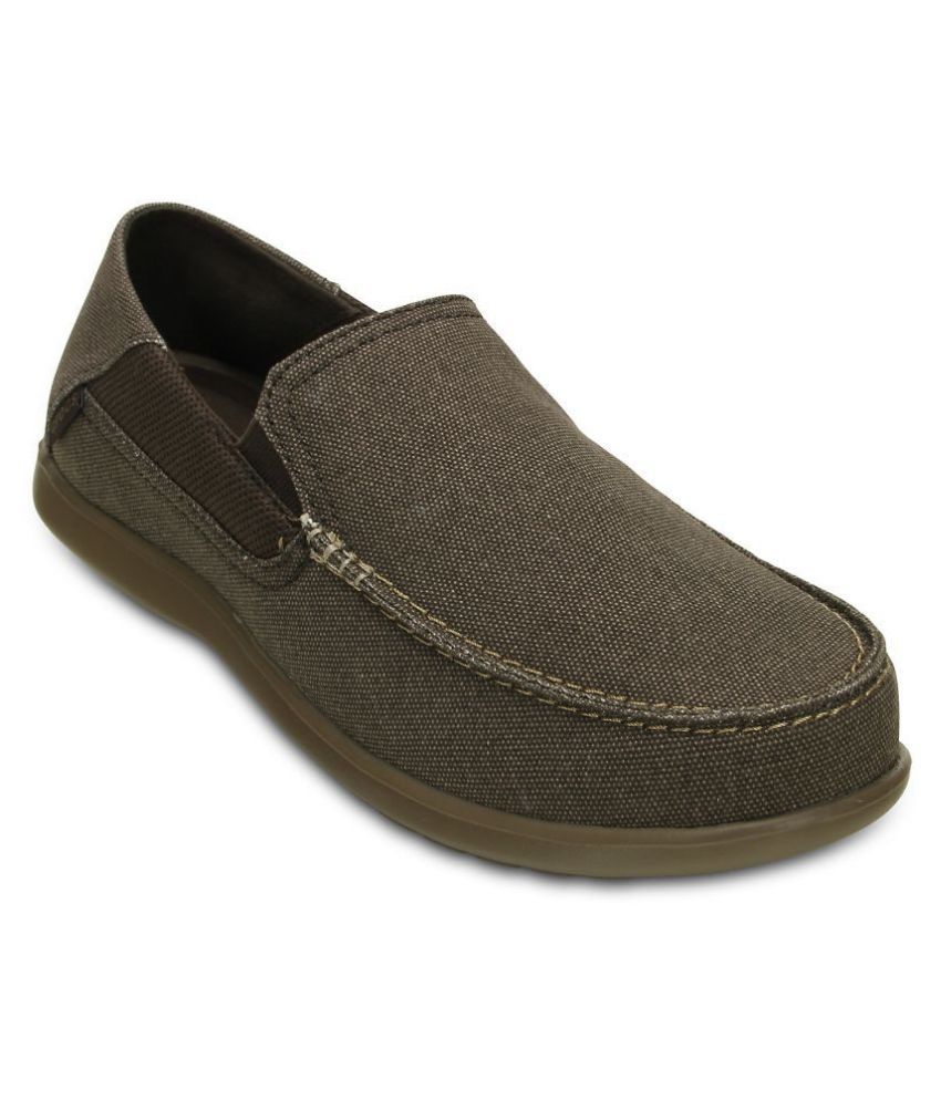 Crocs Brown Loafers - Buy Crocs Brown Loafers Online at Best Prices in ...