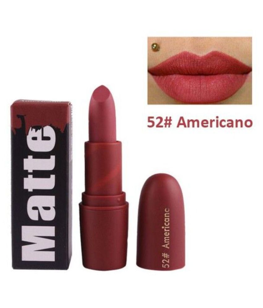 Miss Rose Lipstick & Lipgloss Combo 730126 (52) Lip Gloss Liquid Wine