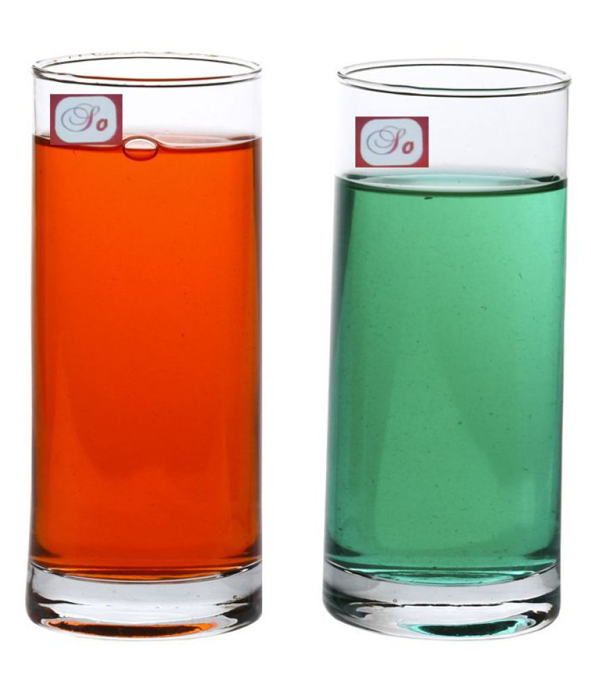     			Afast Glass Glasses, Clear, Pack Of 2, 300 ml