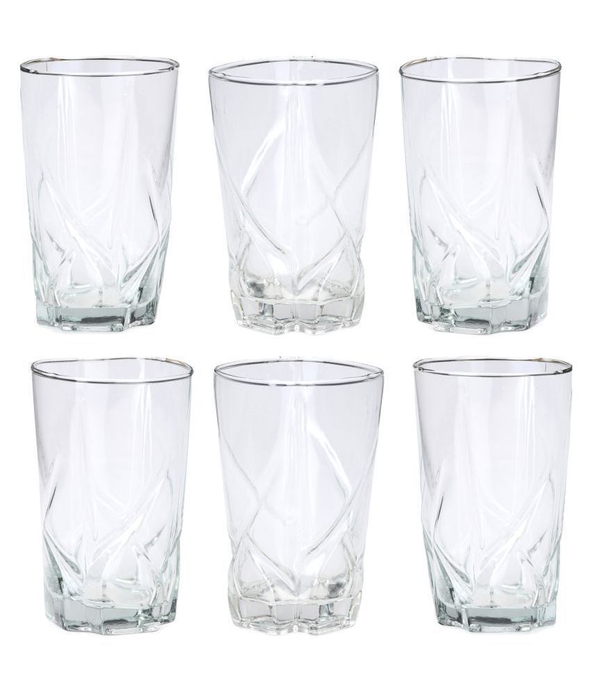     			Afast Water/Juice  Glasses Set,  400 ML - (Pack Of 6)