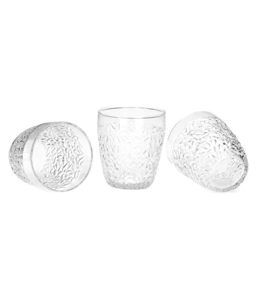     			Somil Water/Juice  Glasses Set,  200 ML - (Pack Of 3)