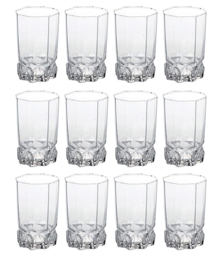     			Afast Glass Glasses, Clear, Pack Of 12, 280 ml