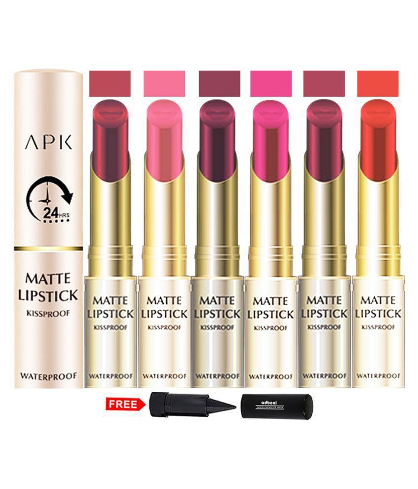 apk matte kiss proof lipstick