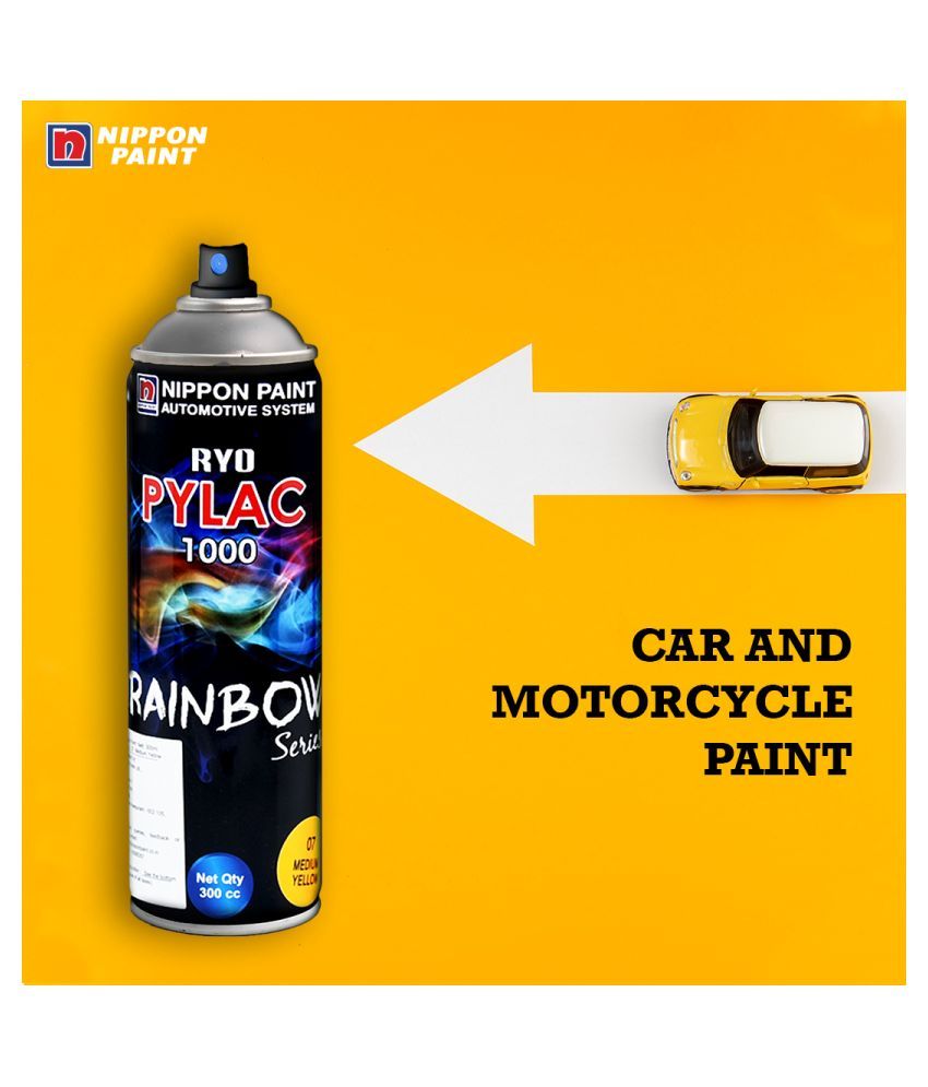 Nippon Paint Combo RS Spray Paint (1Pc Fluorscnt Blue, 1Pc Fluorscent