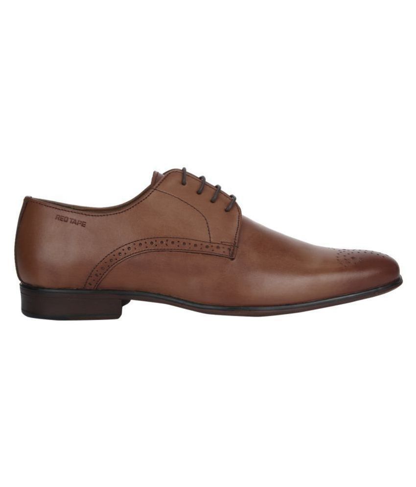 red tape derby formal shoes
