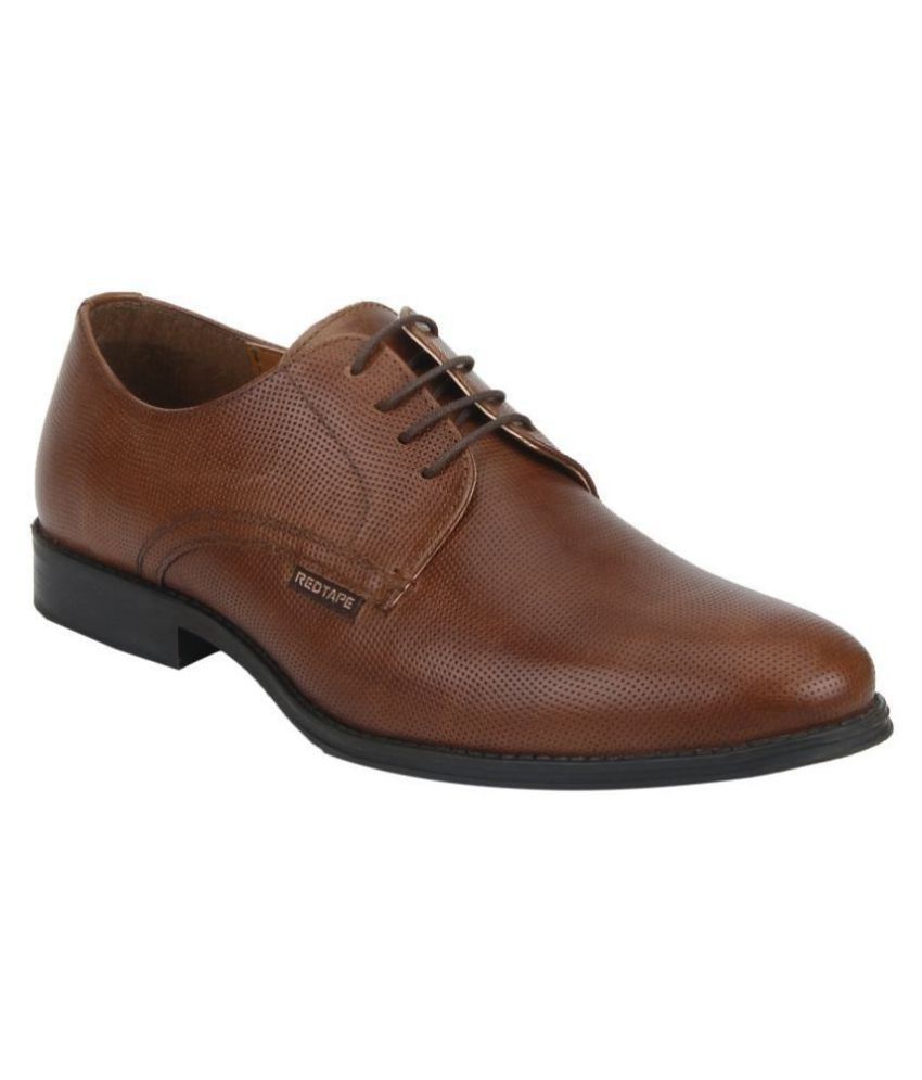 red tape derby formal shoes