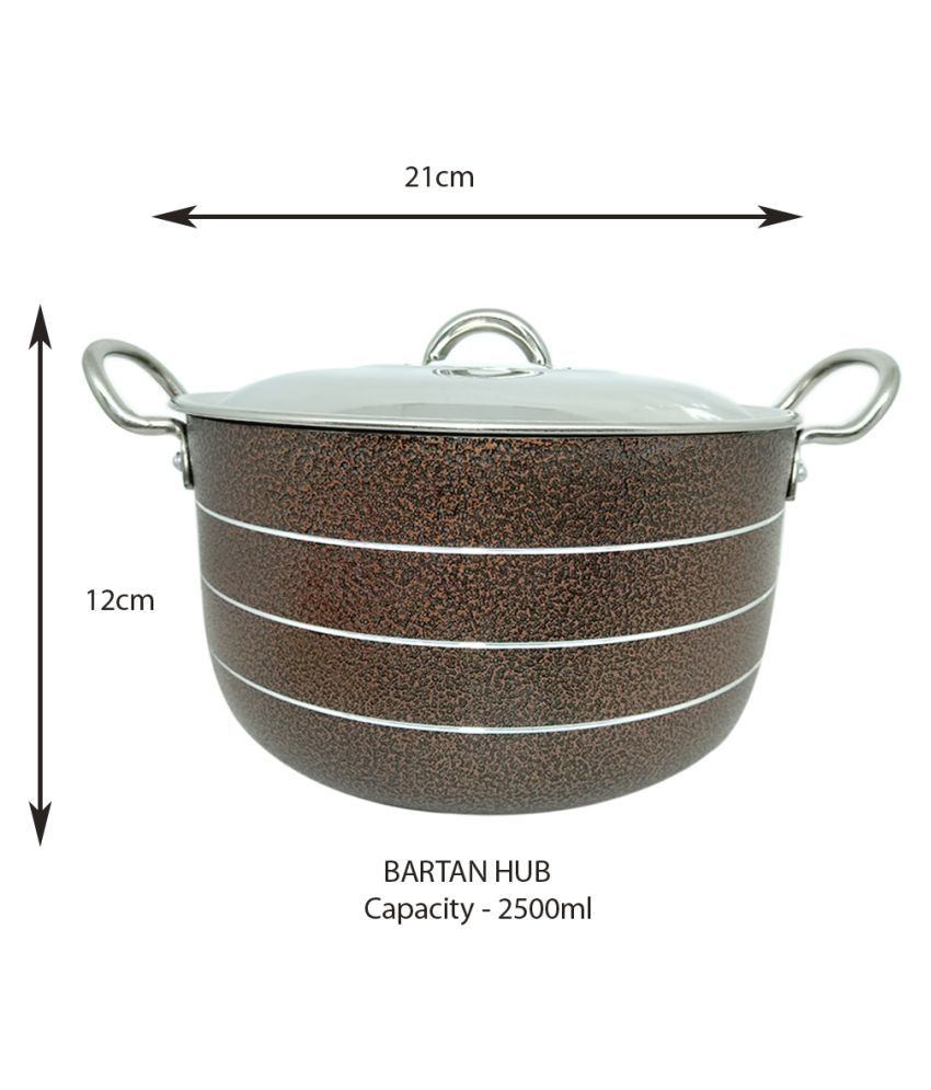 Buy bartan hub Patila/Bhagona 1 Piece Cookware Set Online at Best Price in India Snapdeal