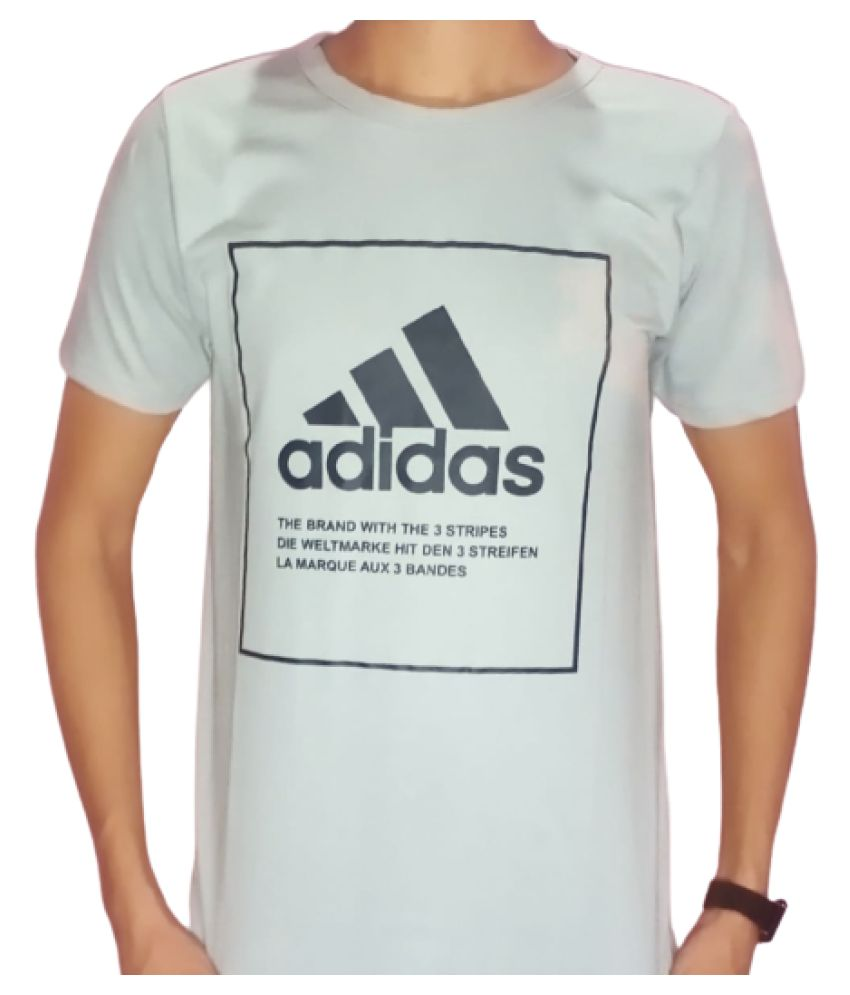 grey printed t shirt