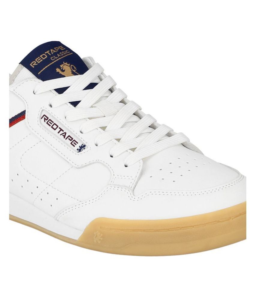 Red tape sneakers white casual shoes Clearance
