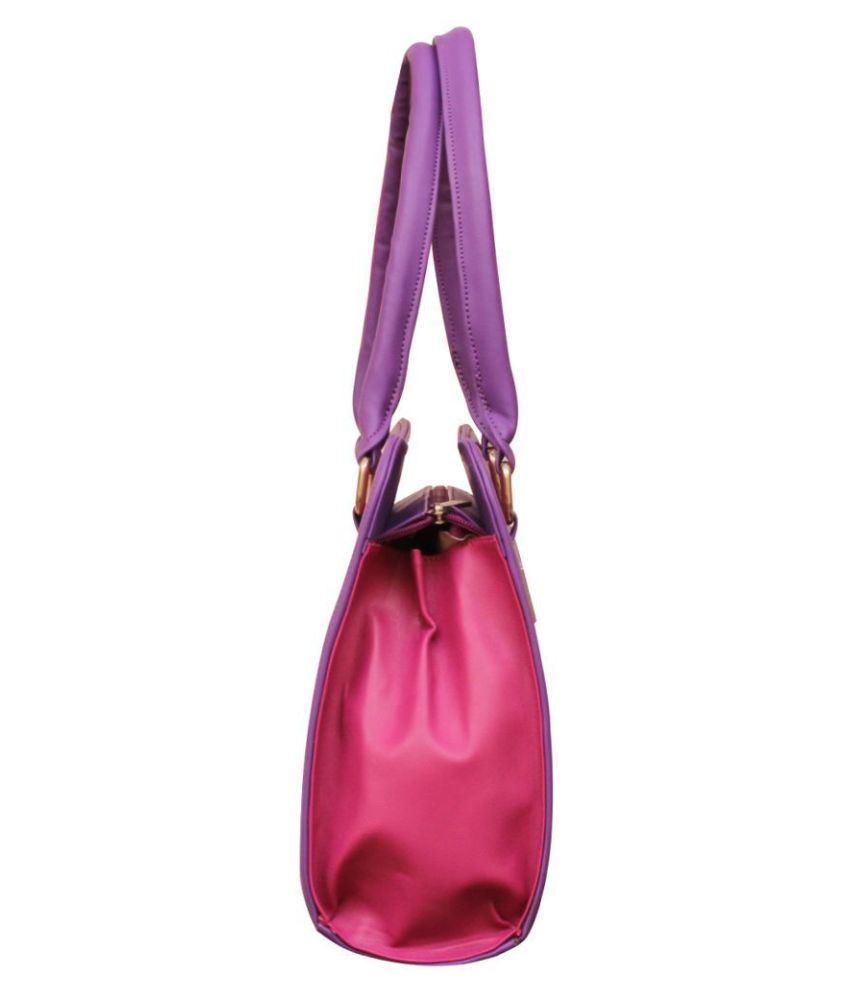 Fostelo Pink Faux Leather Shoulder Bag Buy Fostelo Pink Faux Leather