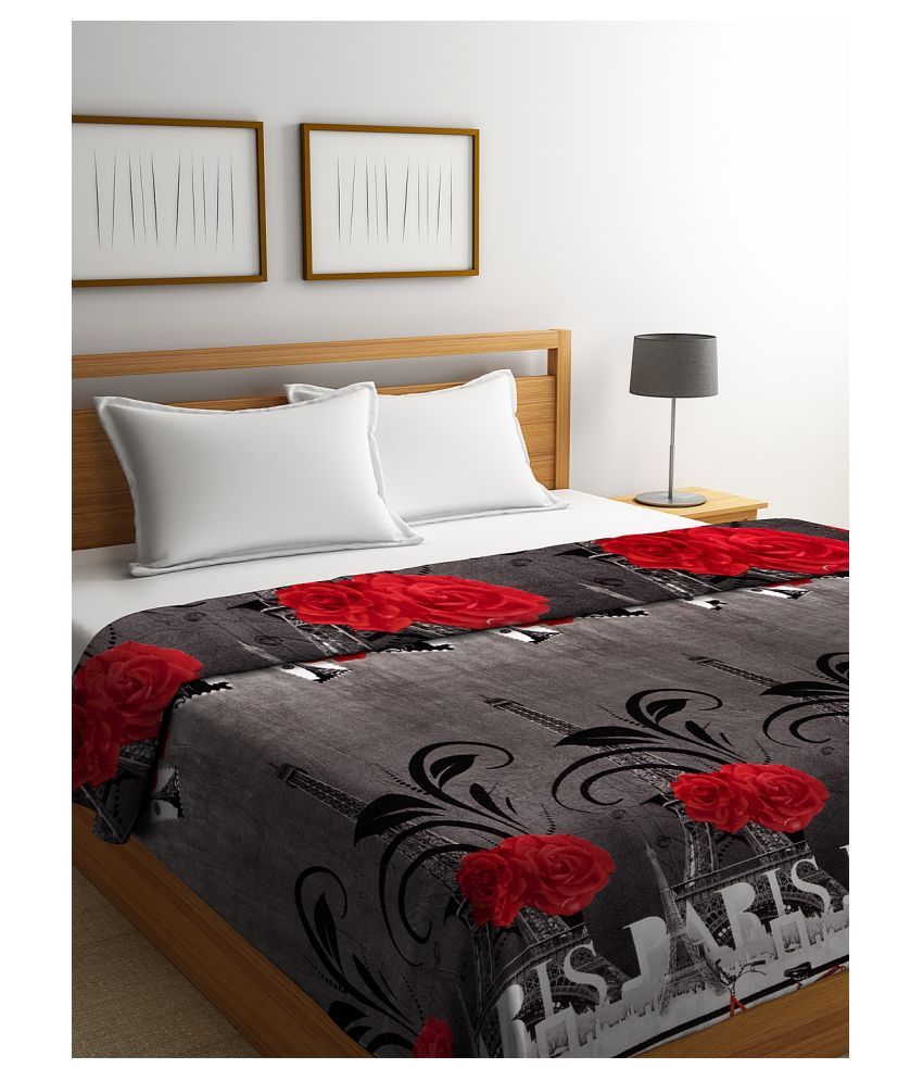 NEUDIS Queen Polyester Floral Blanket Buy NEUDIS Queen Polyester