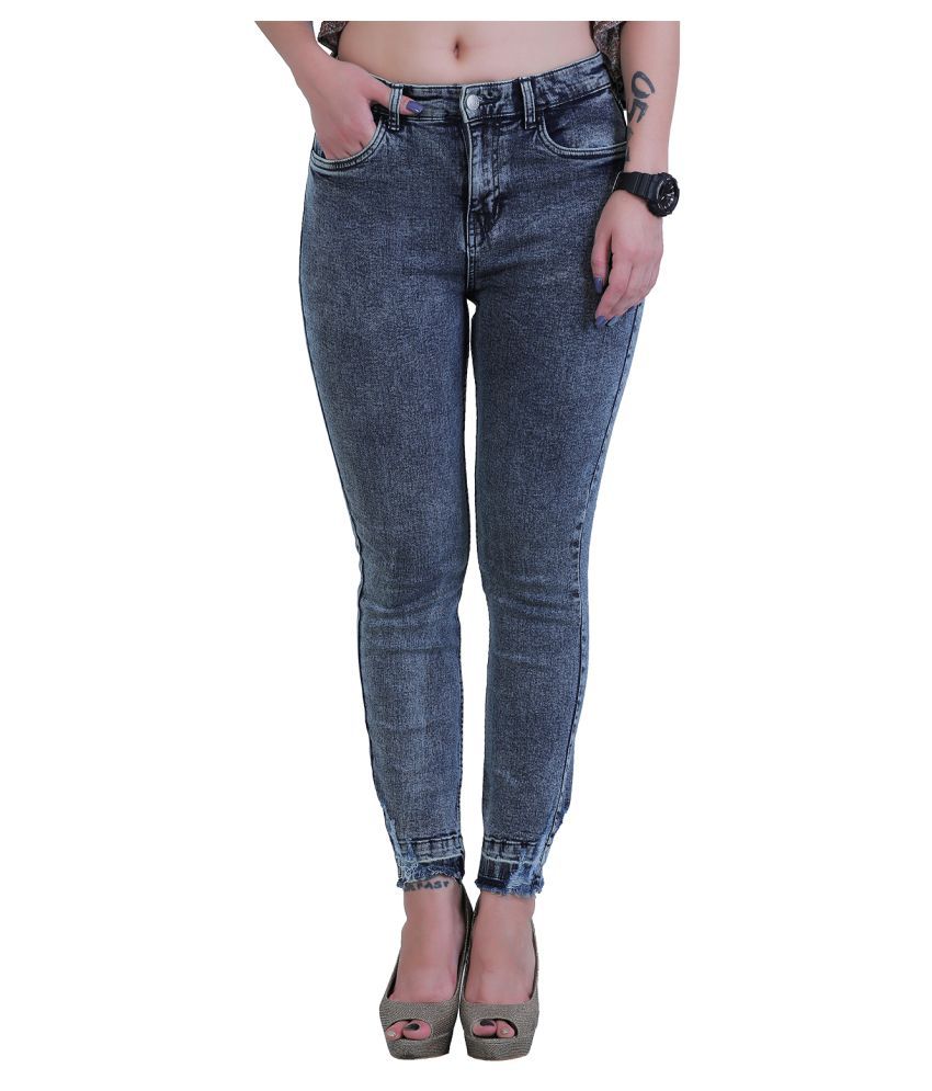 Sisney Denim Lycra Jeans - Grey