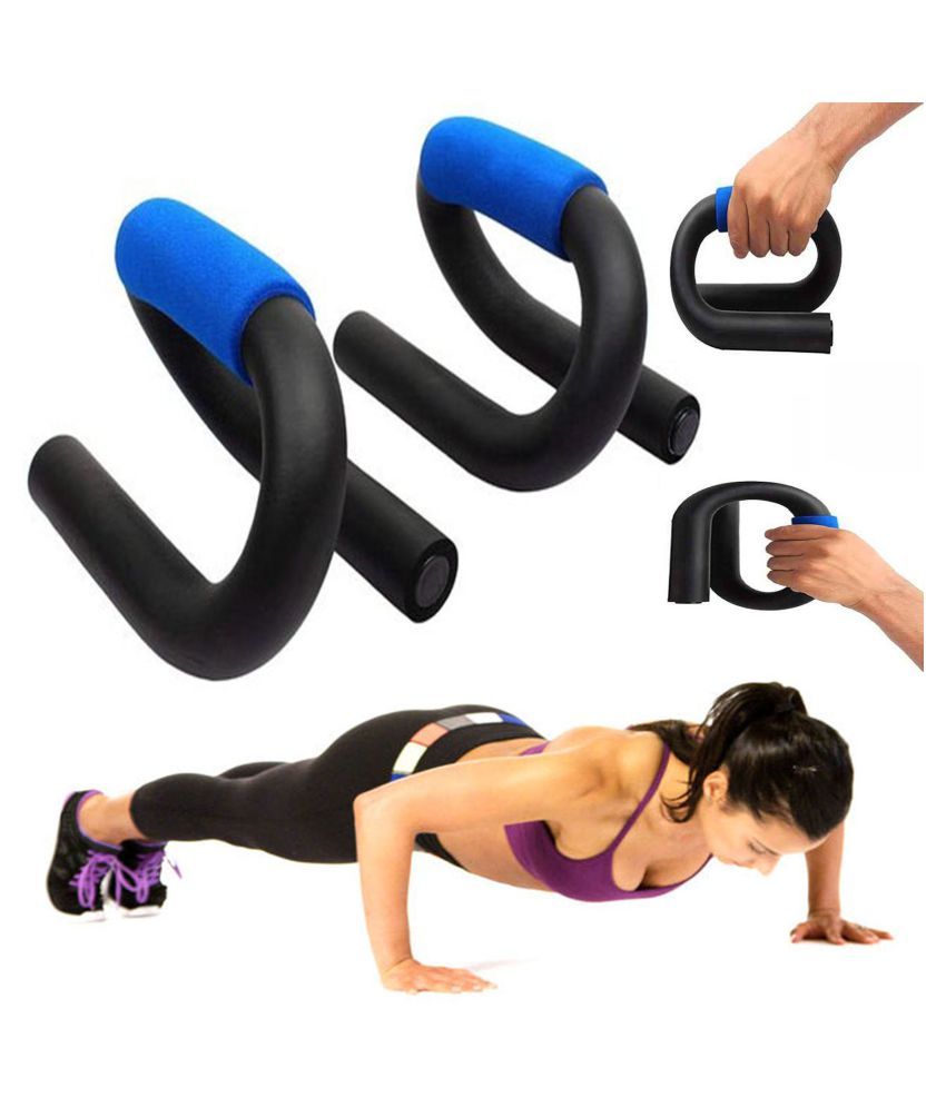 Push up bar stand with soft grip for gym exercise fitness home workout