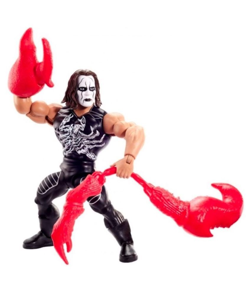 wwe basic series 2016 then now forever ultimate warrior and sting action figures