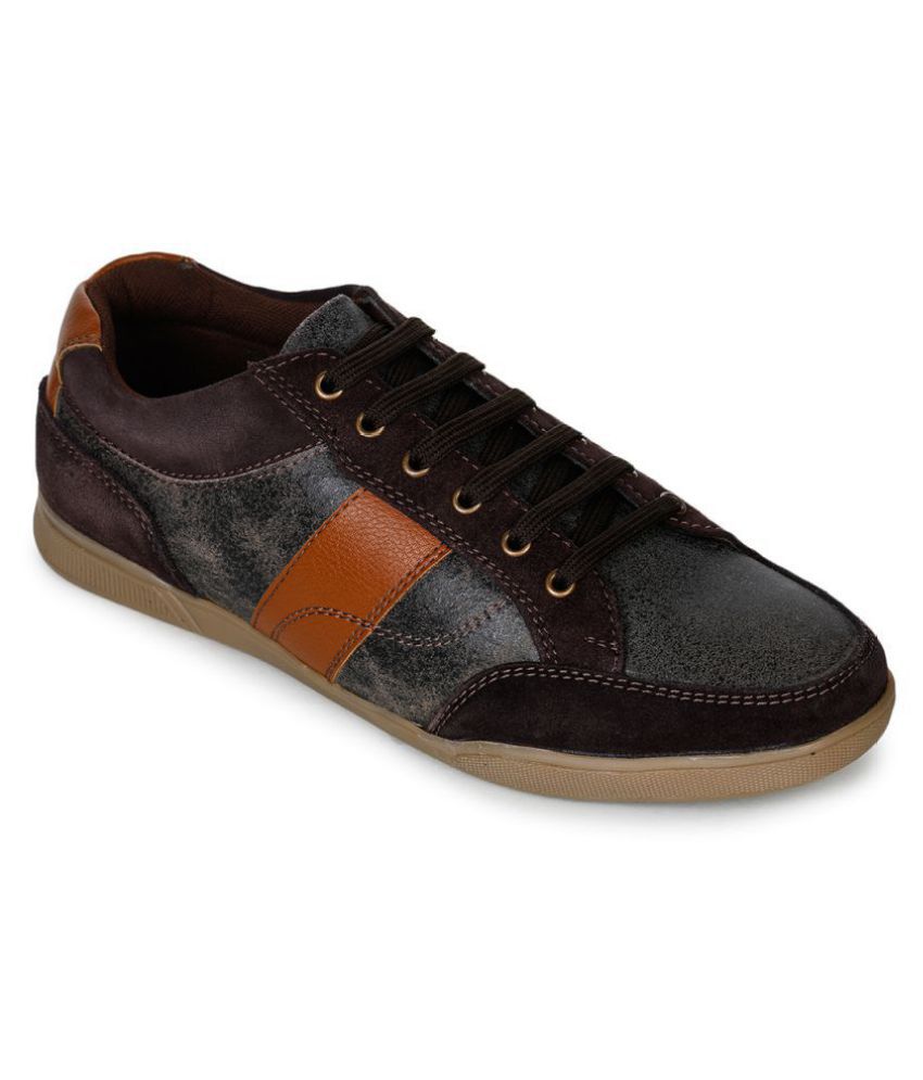 Bruno Manetti Sneakers Brown Casual Shoes - Buy Bruno Manetti Sneakers ...