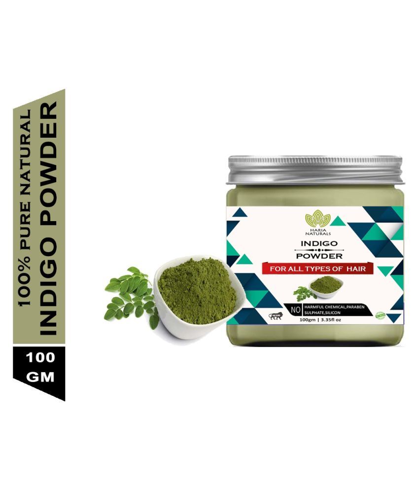 Haria Naturals 100 Pure & Naturals Indigo Powder for Hair Care & Hair