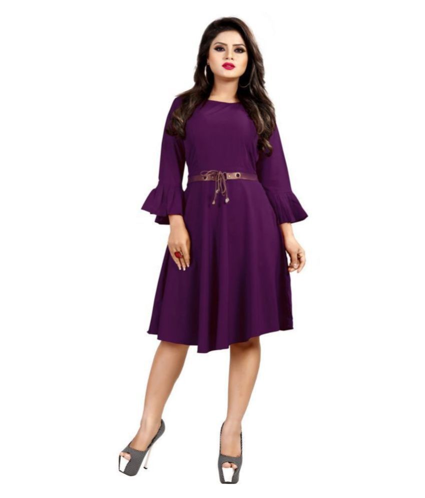 Shital Fashion World Crepe Purple Fit And Flare Dress Buy Shital Fashion World Crepe Purple Fit And Flare Dress Online At Best Prices In India On Snapdeal Free shipping in australia for orders over $99. snapdeal
