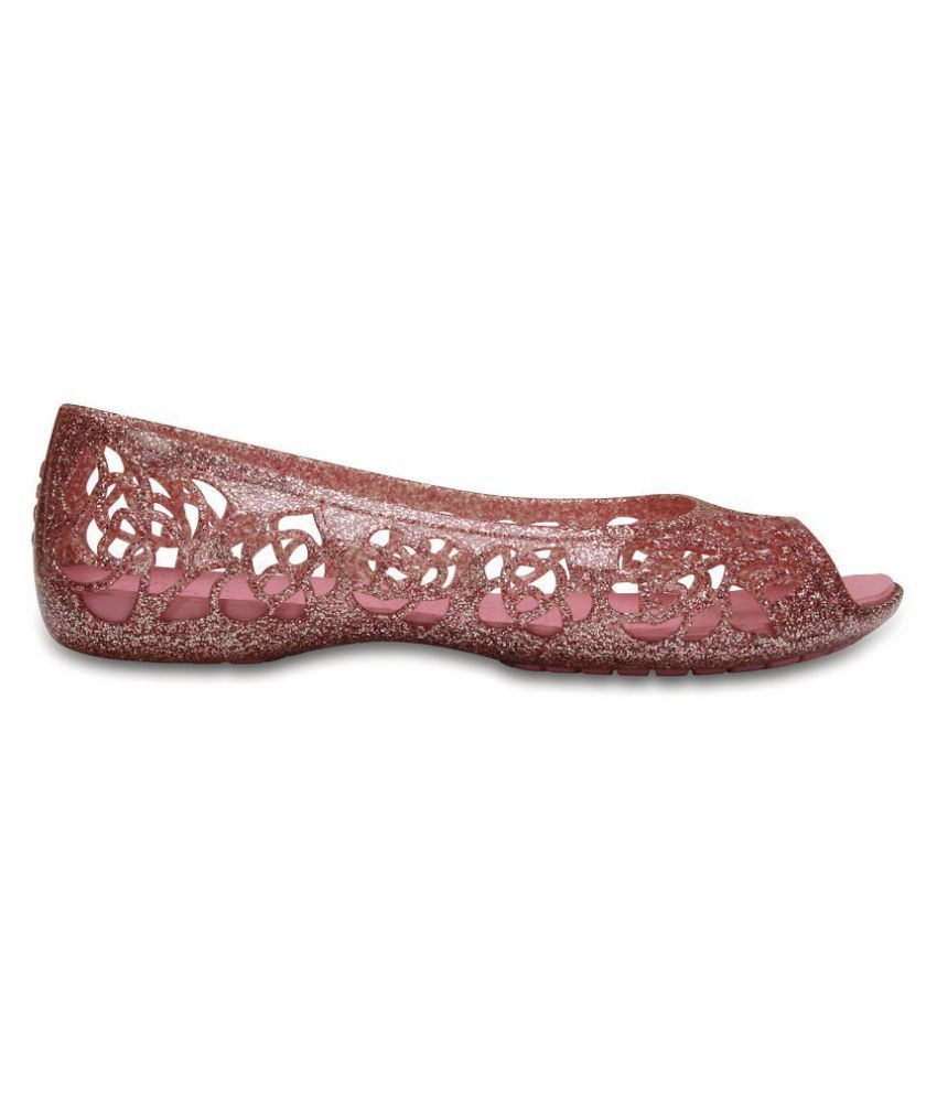 crocs isabella glitter