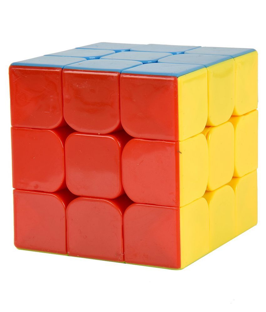 Rubik's Challenge Stickerless Magic Cube 3x3x3 High Speed - Buy Rubik's ...