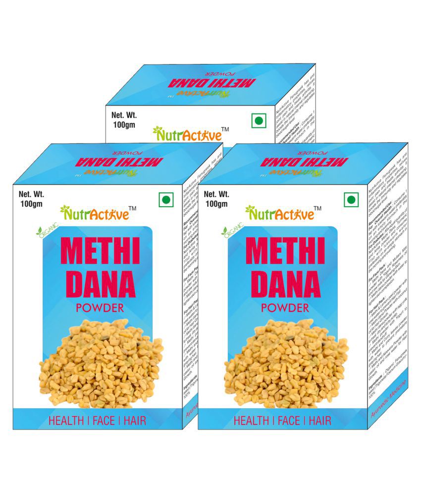     			NutrActive Methi Dana Powder 100 gm Pack of 3