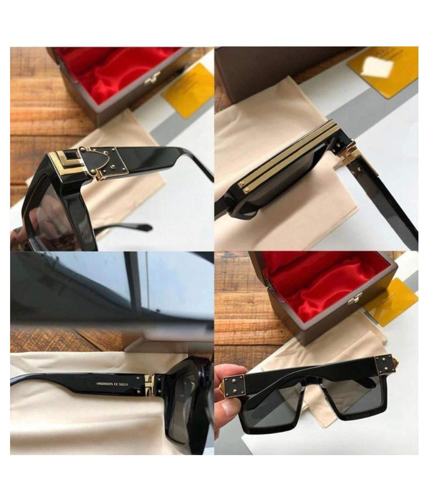 GLAMORSTYL - Black Square Sunglasses ( BADSHAH INSPIRED ) - Buy ...