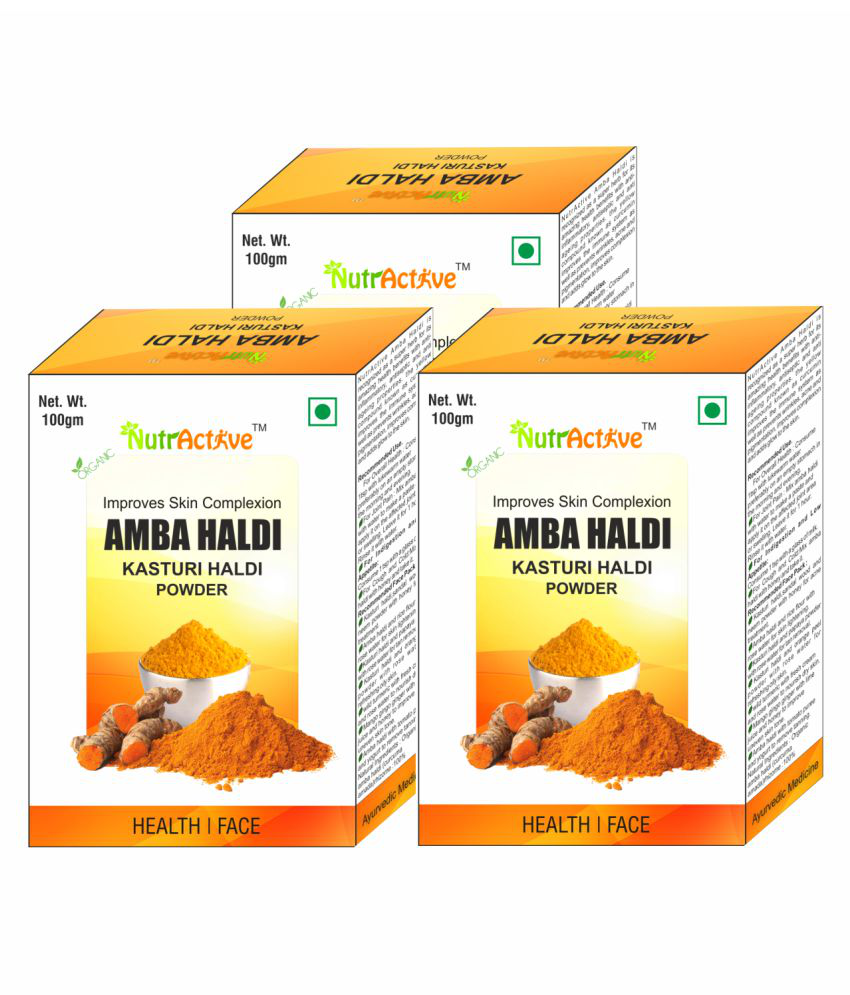     			NutrActive Amba Haldi Powder 100 gm Pack of 3