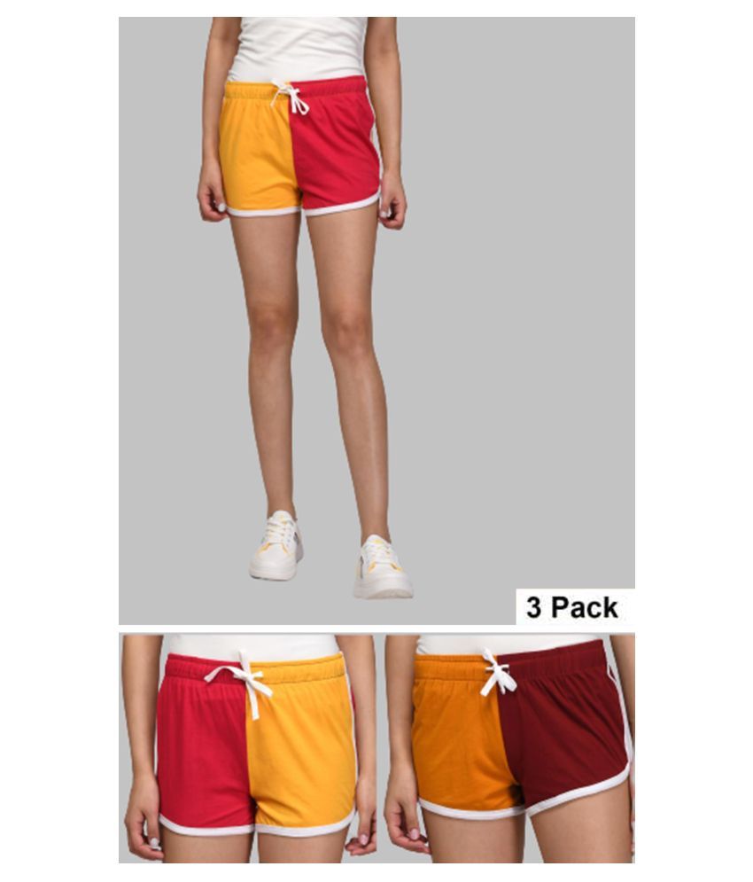 cotton hot pants ladies