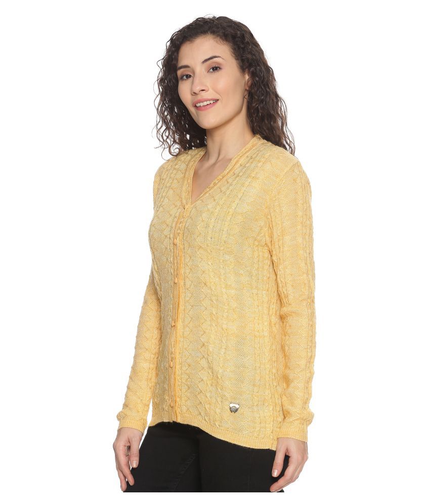 yellow cardigans for sale