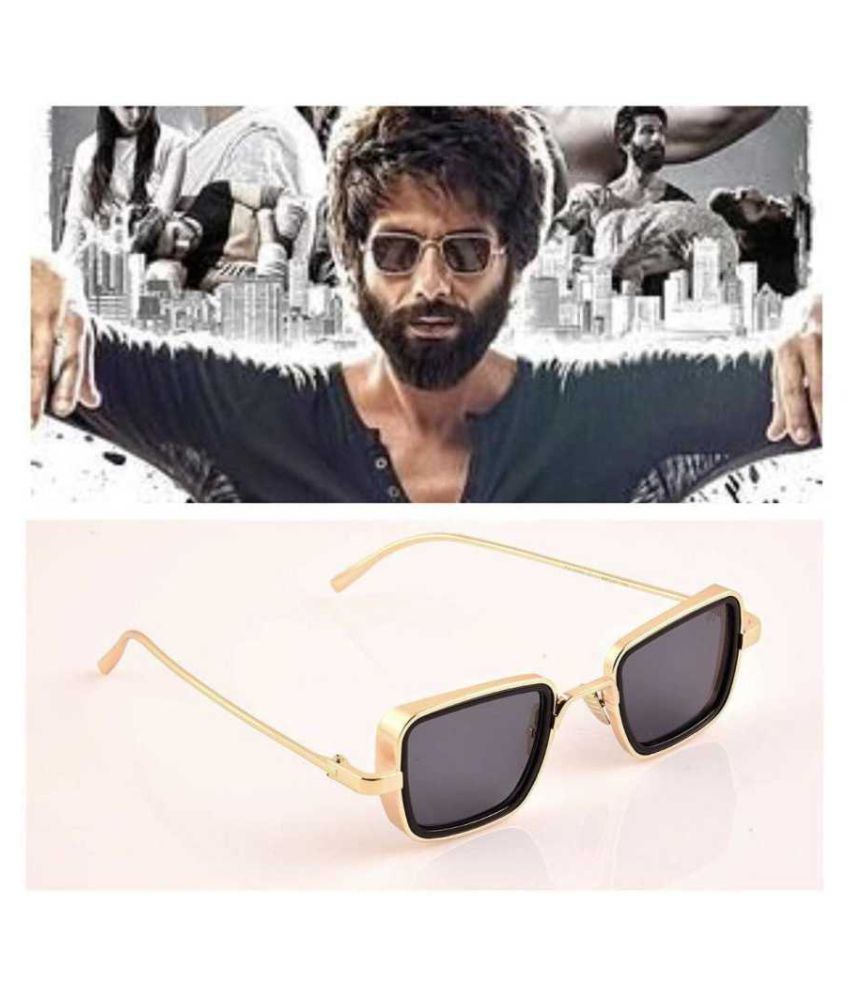 Kabir Singh Sunglasses Black Square Sunglasses Blk Gld 0510 Buy Kabir Singh Sunglasses