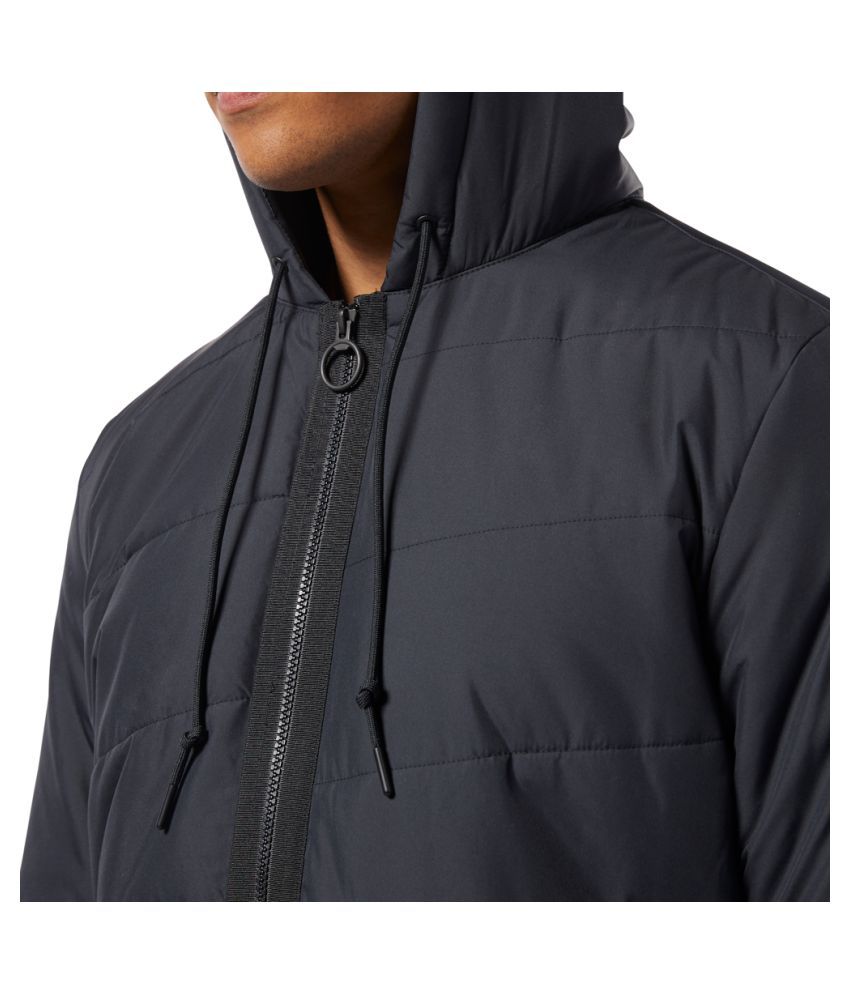 Reebok Black Polyester Jacket - Buy Reebok Black Polyester Jacket ...