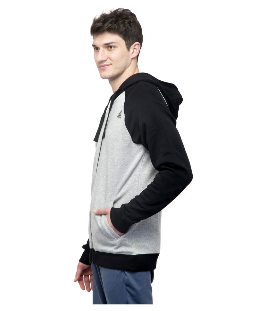 reebok sweatshirt grey