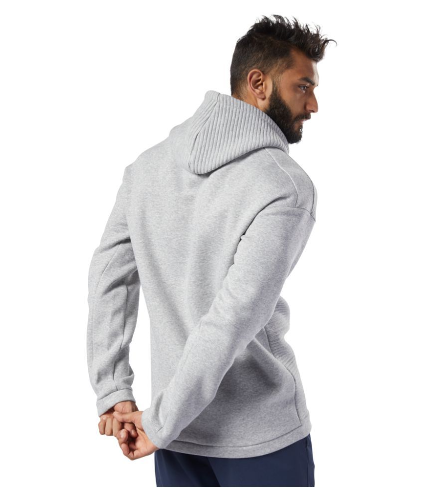 reebok sweatshirt grey