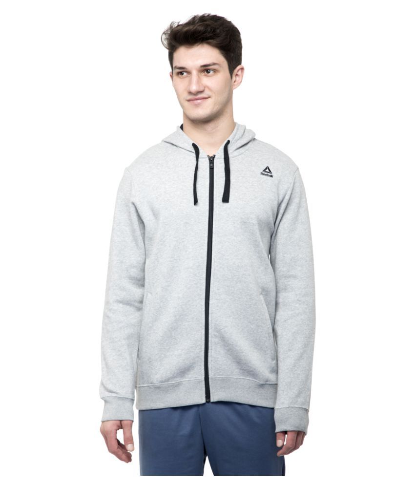 reebok sweatshirt grey