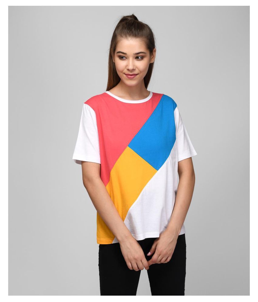 multi color t shirts