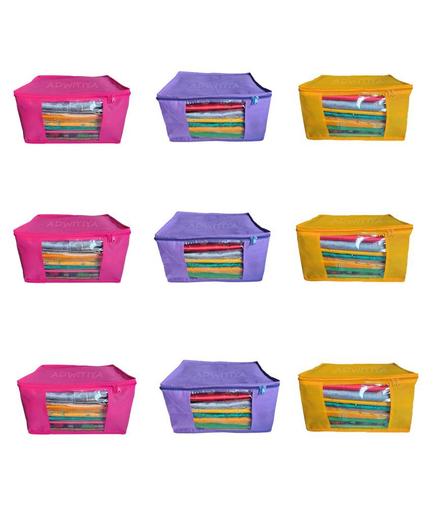     			ADWITIYA Space Saving Bags ( Pack of 9 )