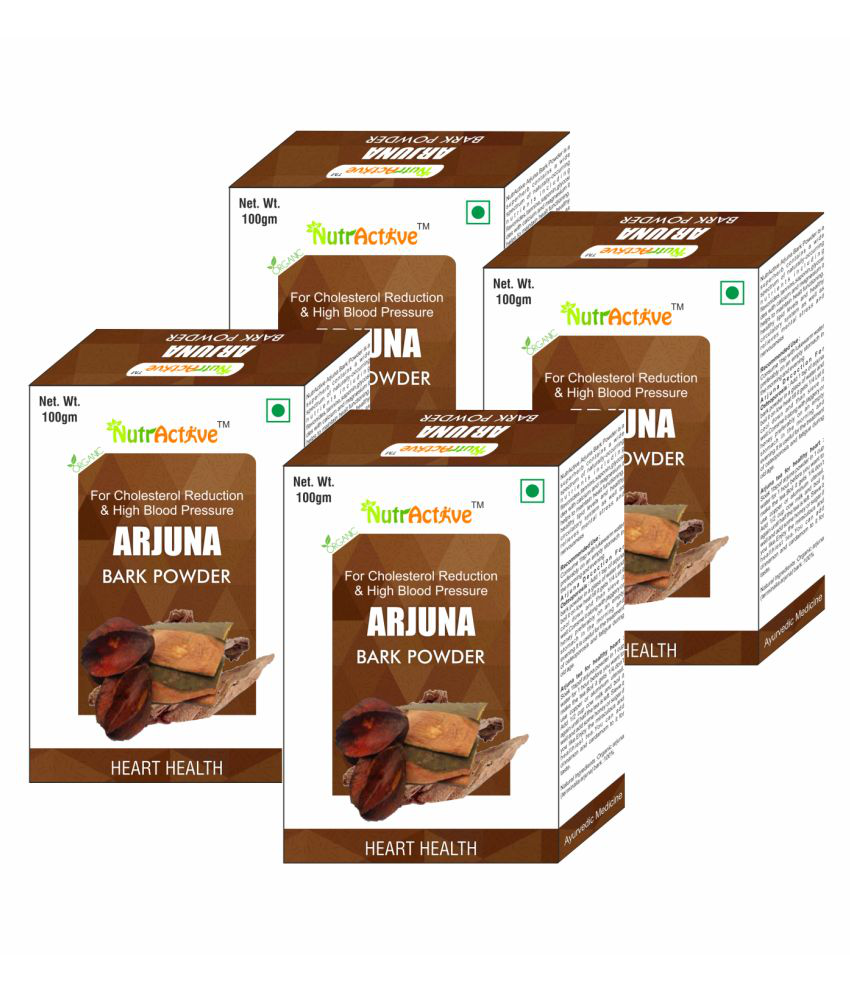     			NutrActive Arjuna Bark Powder 100 gm Pack Of 4