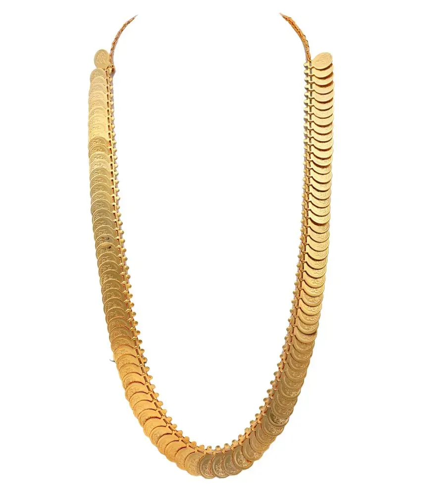 Gold plated clearance necklace snapdeal