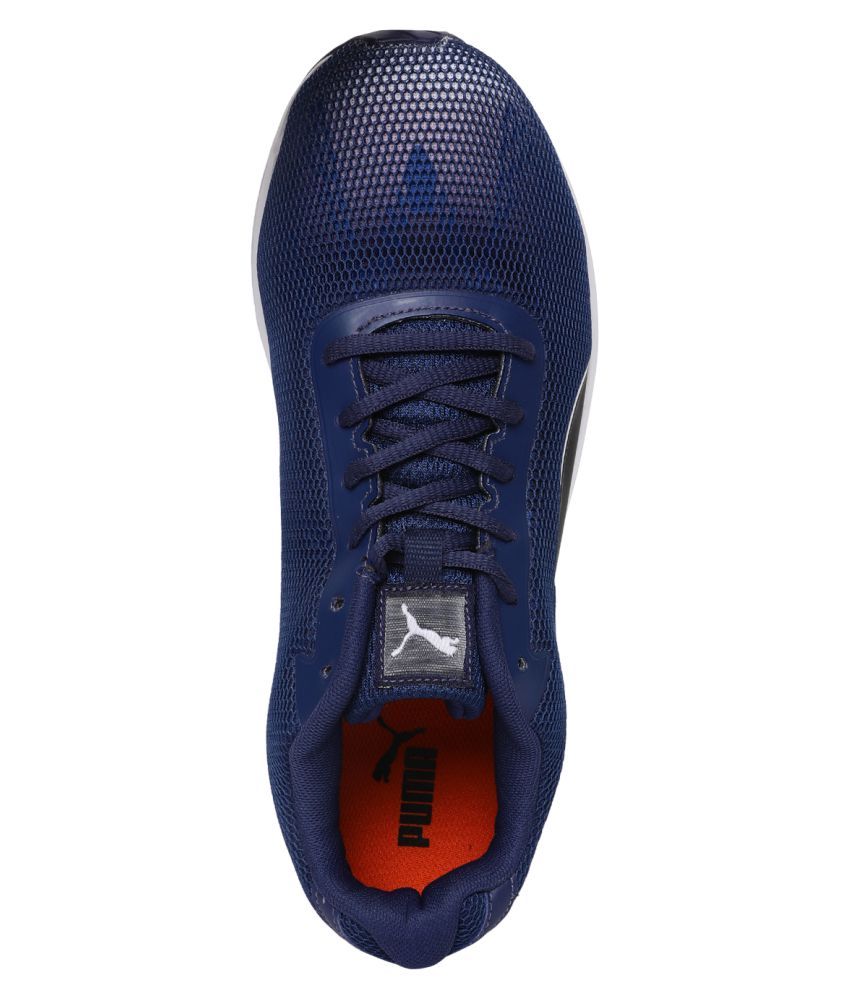 puma blue running shoes