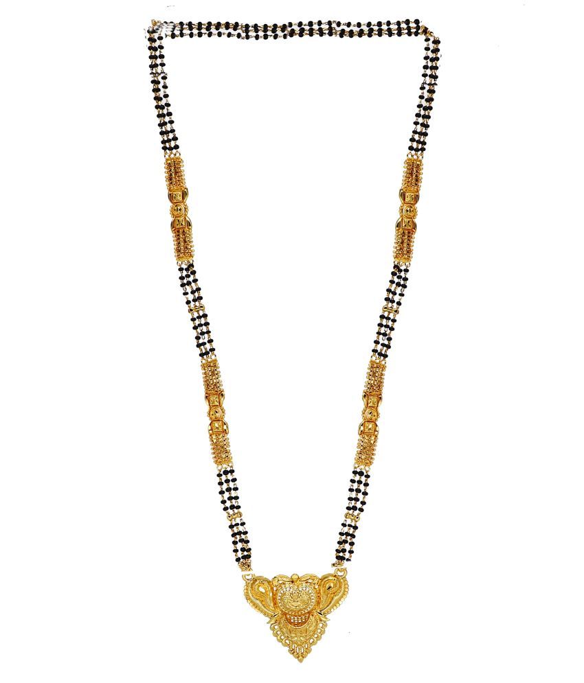     			h m product Gold Plated Letest & Designer Mangalsutra For Women-100264