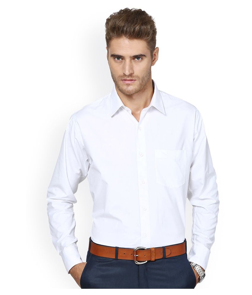 formal solid shirt