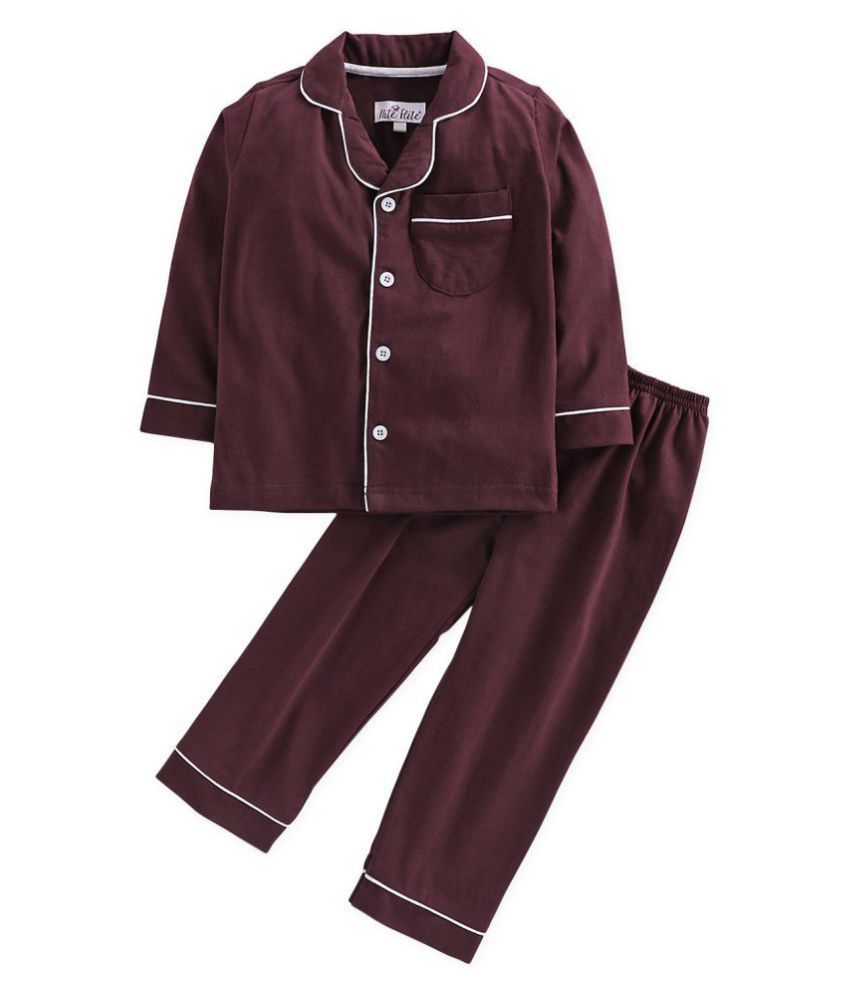     			Nite Flite Boys' Classic Cotton Pyjama Set