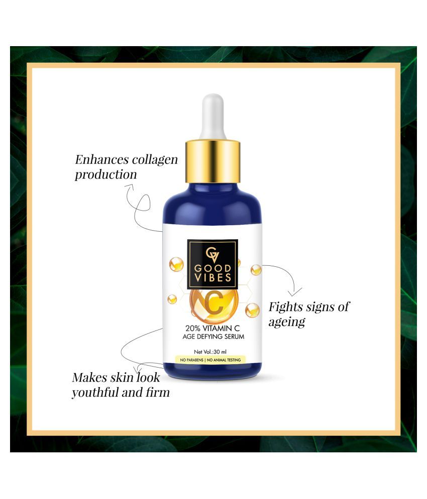 Good Vibes Age Defying Serum 20 Vitamin C (30 ml) Buy Good Vibes