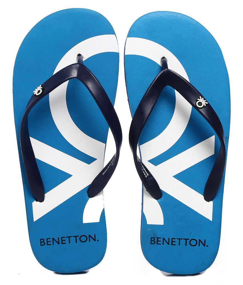 Benetton Blue Daily Slippers 